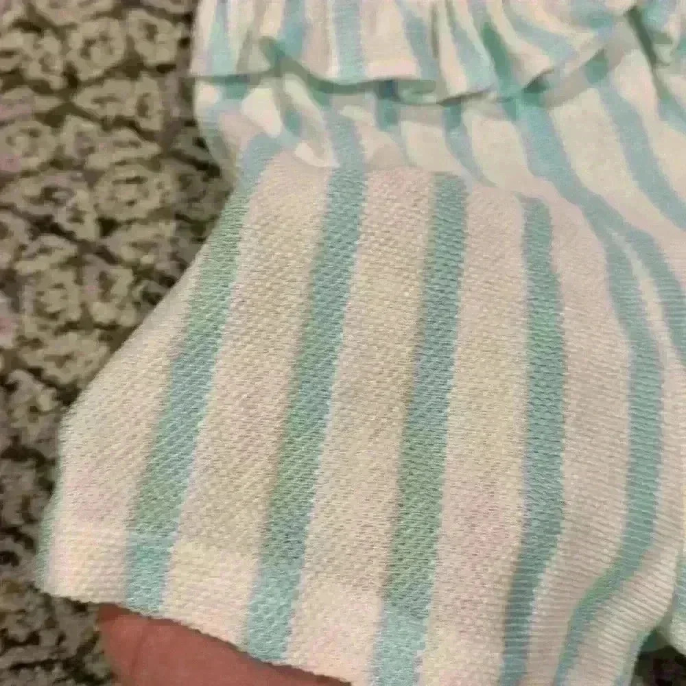 Vince Camuto striped romper size 12 girls - Picture 3 of 3